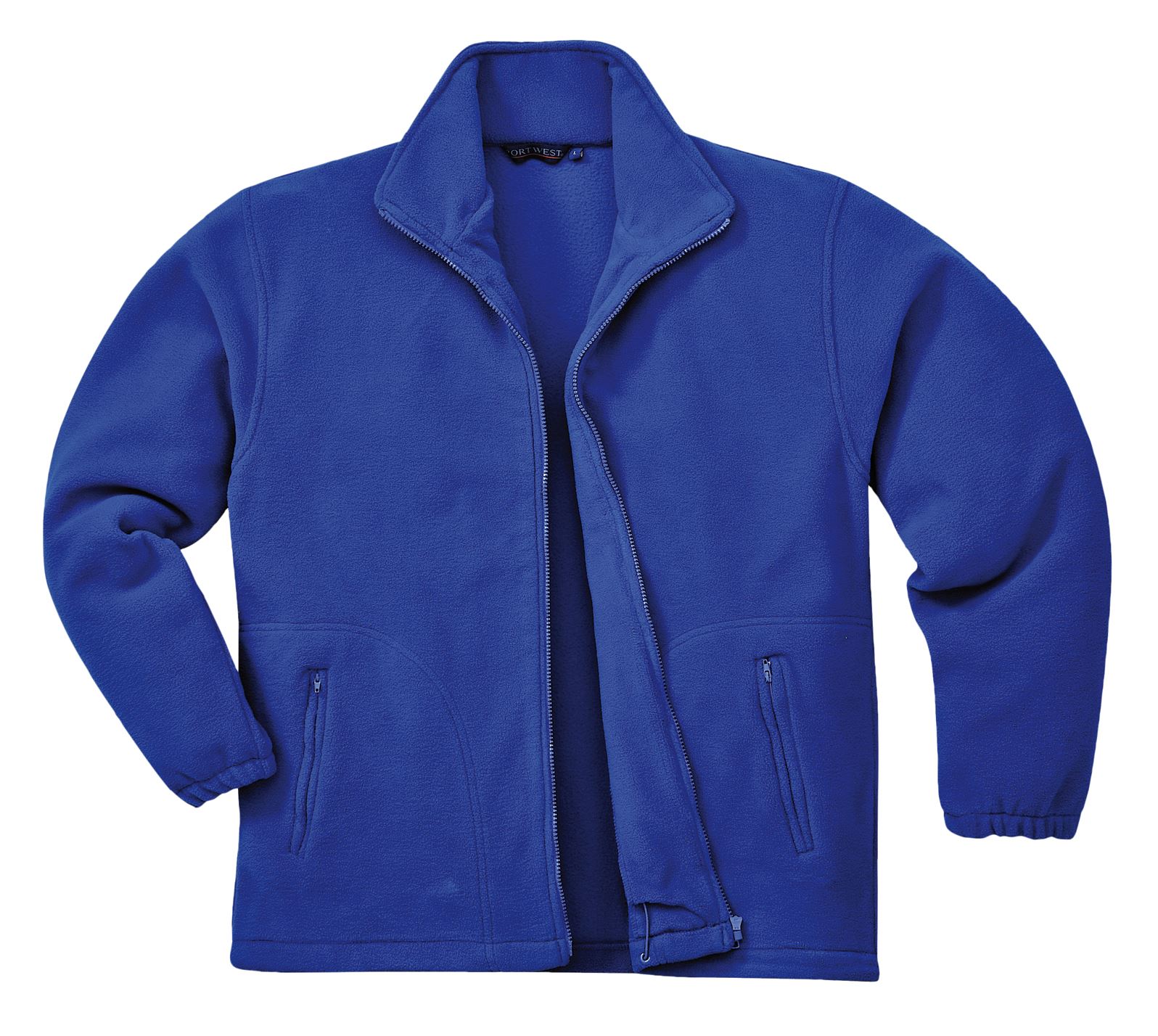 Portwest Argyll Premium Heavy Fleece Jacket Zip Pockets Anti-Pill XS - 7XL F400 - Picture 6 of 7