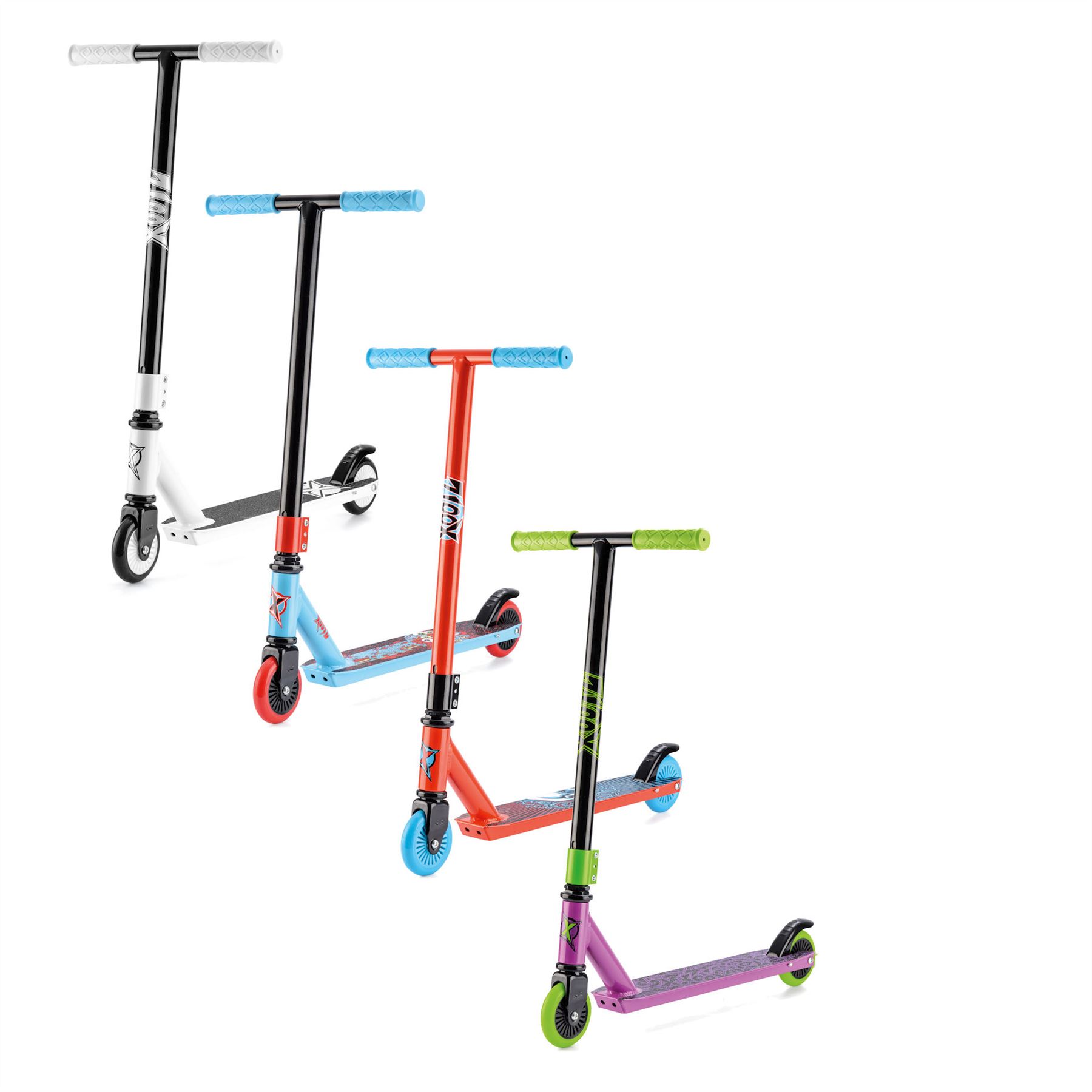 XOOTZ CHILDRENS STUNT Scooter trick skill outdoor kids push decorated