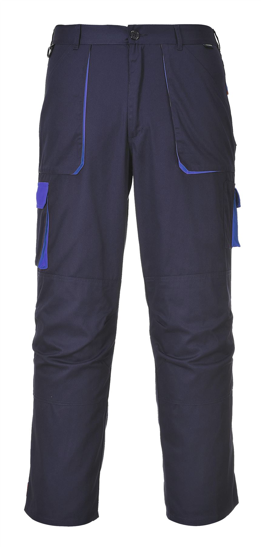 Texo TX11 Work Trousers Pants Knee Pad Pockets Half Elastic Waist