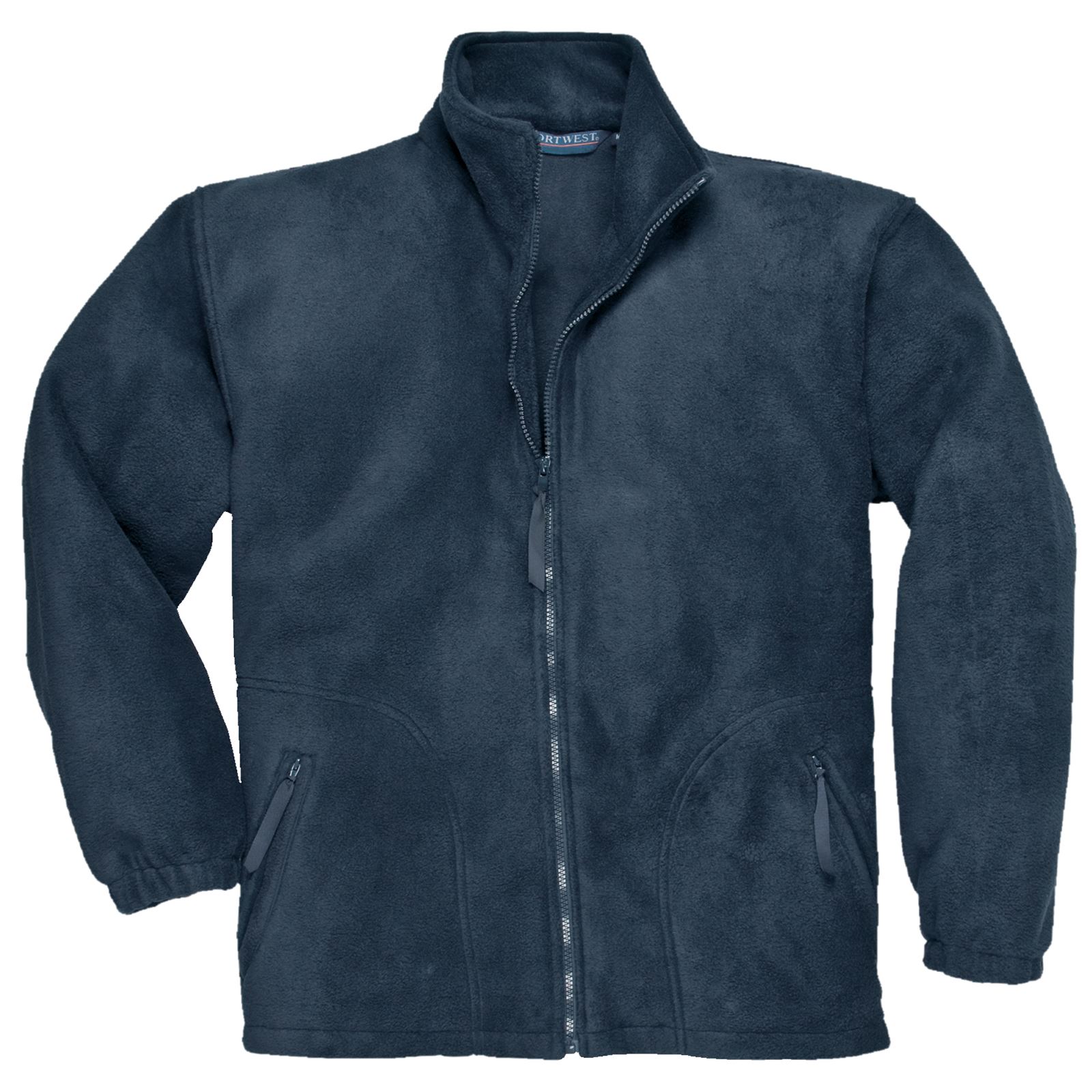 Portwest Argyll Premium Heavy Fleece Jacket Zip Pockets Anti-Pill XS - 7XL F400 - Picture 4 of 7