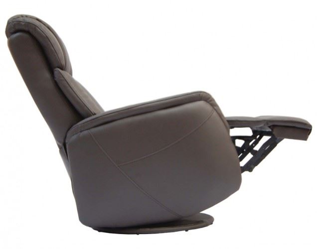 Sorrento Leather Electric Recliner Chair Swivel Recliner Rocking