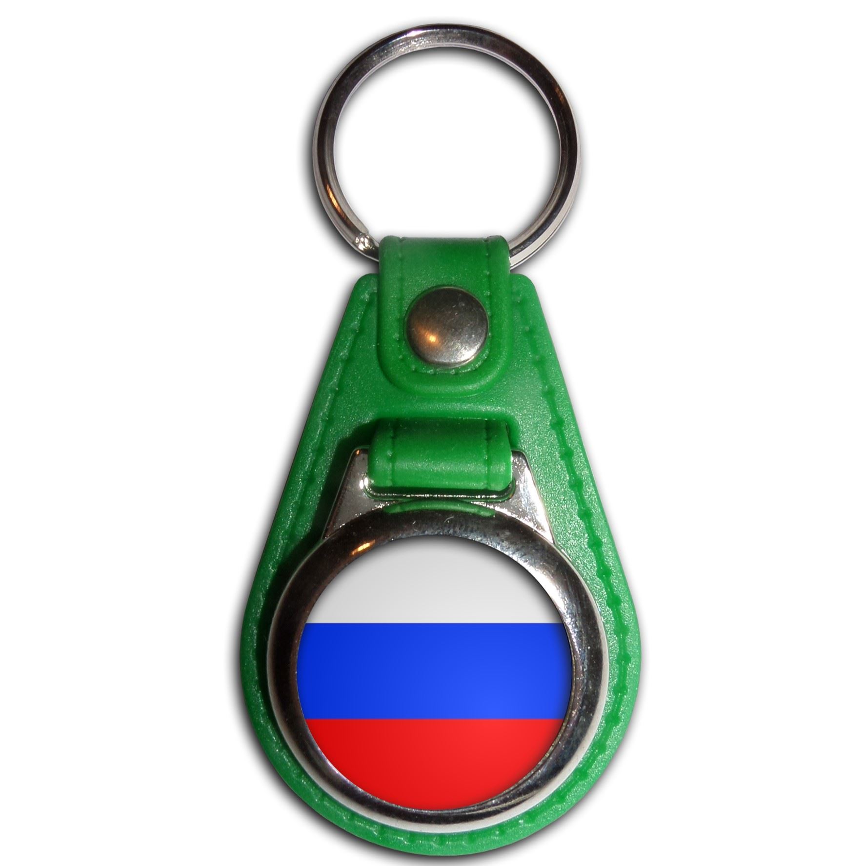 Schlüsselanhänger Russland Flagge Kunststoff Medaillon (61 mm x 38 mm) - Bild 7 von 12