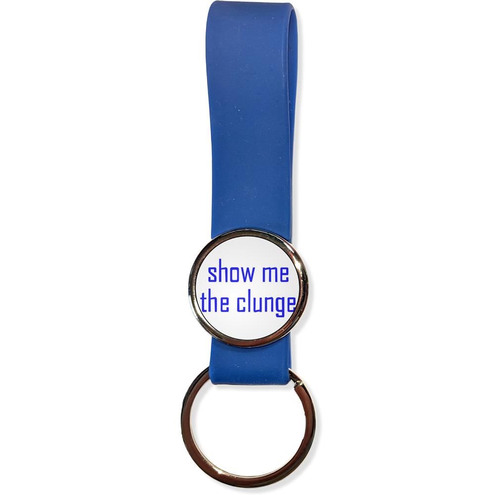 Show Me The Clunge Silicone Loop Key Ring (35mm x 120mm) - Picture 5 of 8