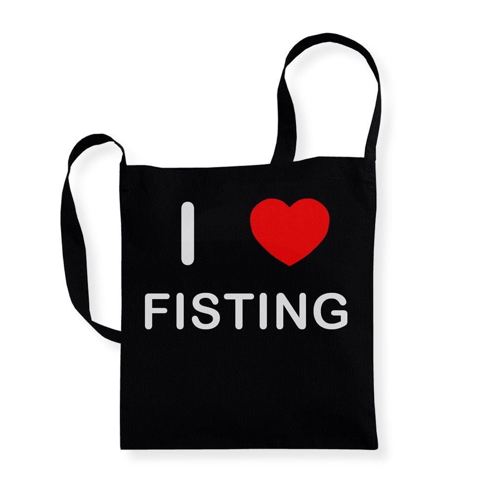 F*sting I Love Reusable Cotton Sling Long Handle Bag - Imagen 5 de 8