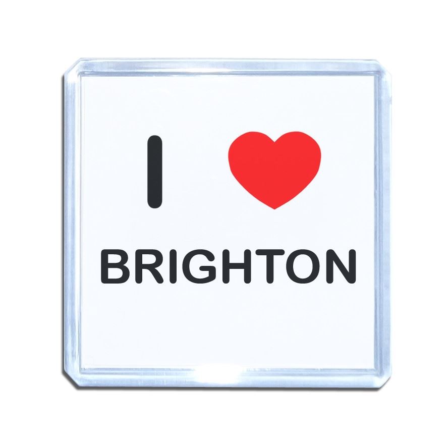 Brighton I Love Heart Plastic Fridge Magnet (S, M, L, XL) - Picture 9 of 10