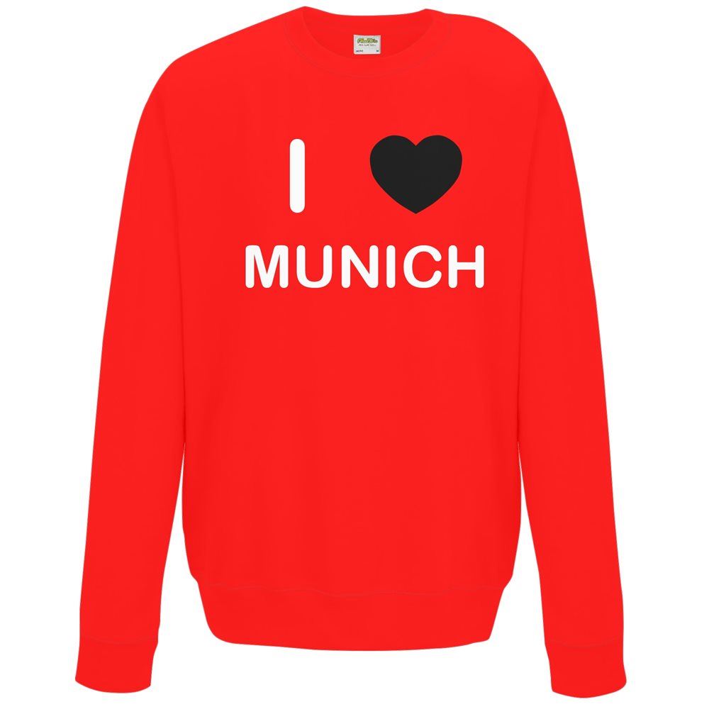 I Love Munich Hoodie I Love Munich Hoodie