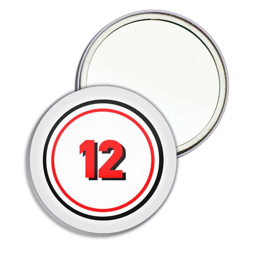 12 Zertifikate runde Spiegeltasche kompakt (55 mm oder 77 mm) - Bild 3 von 6