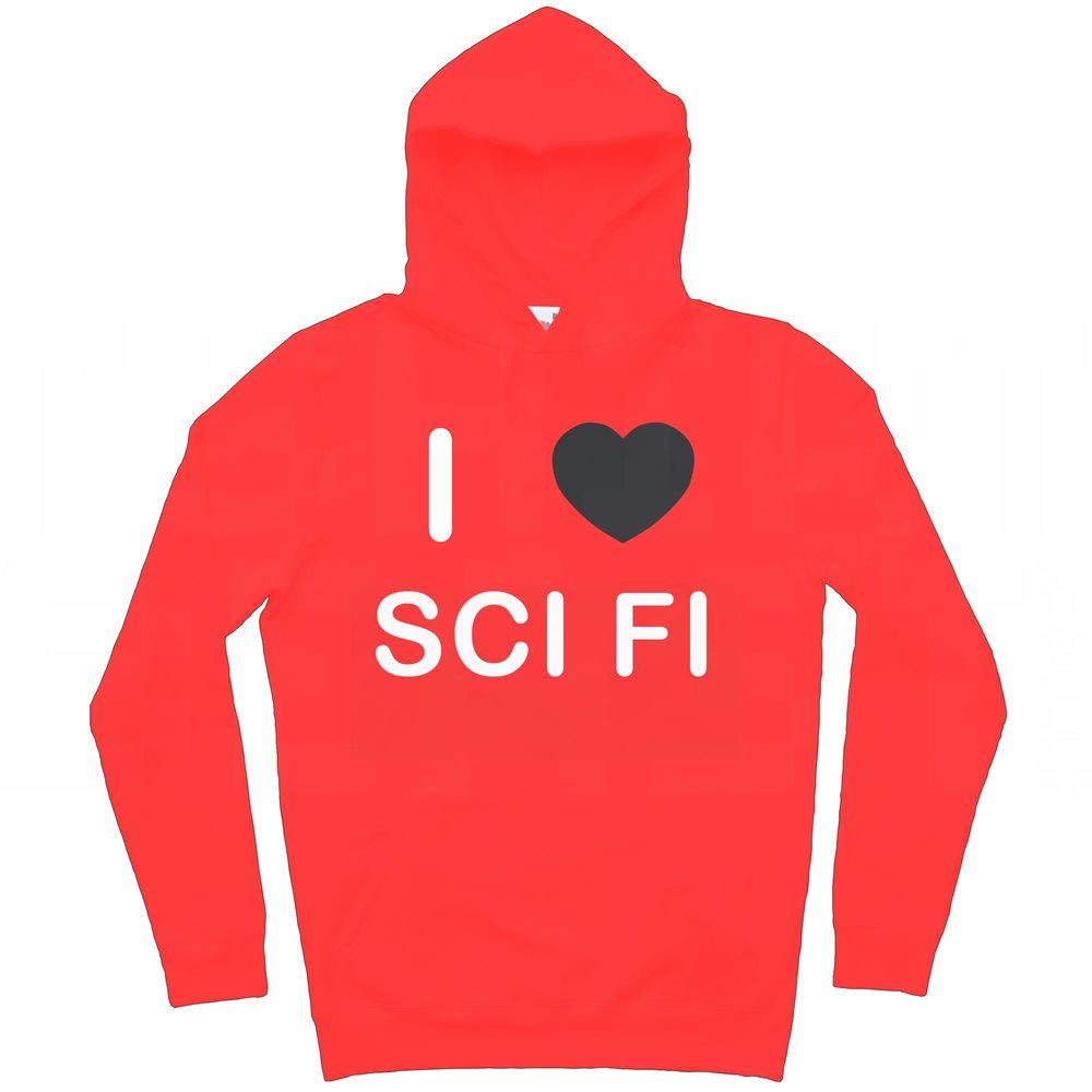 sci fi fantasy hoodie purple