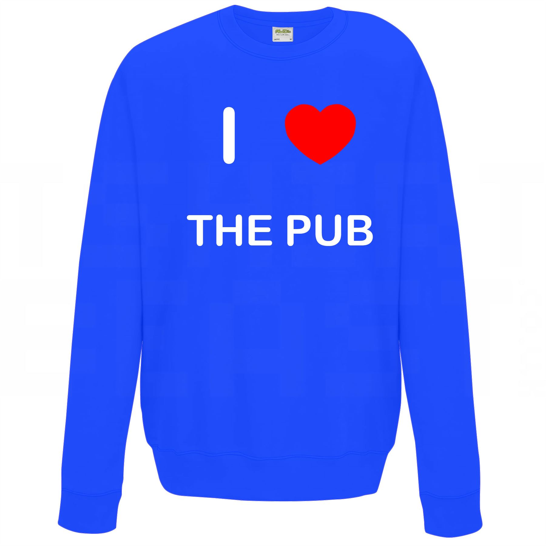 The Pub I Love Sweater Pullover Erwachsene Rundhals Langarm Sweatshirt - Bild 17 von 34