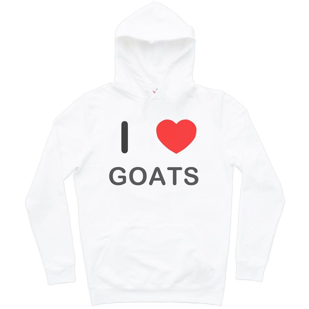 Sudadera con capucha Goats I Love para adulto manga larga - Imagen 33 de 34