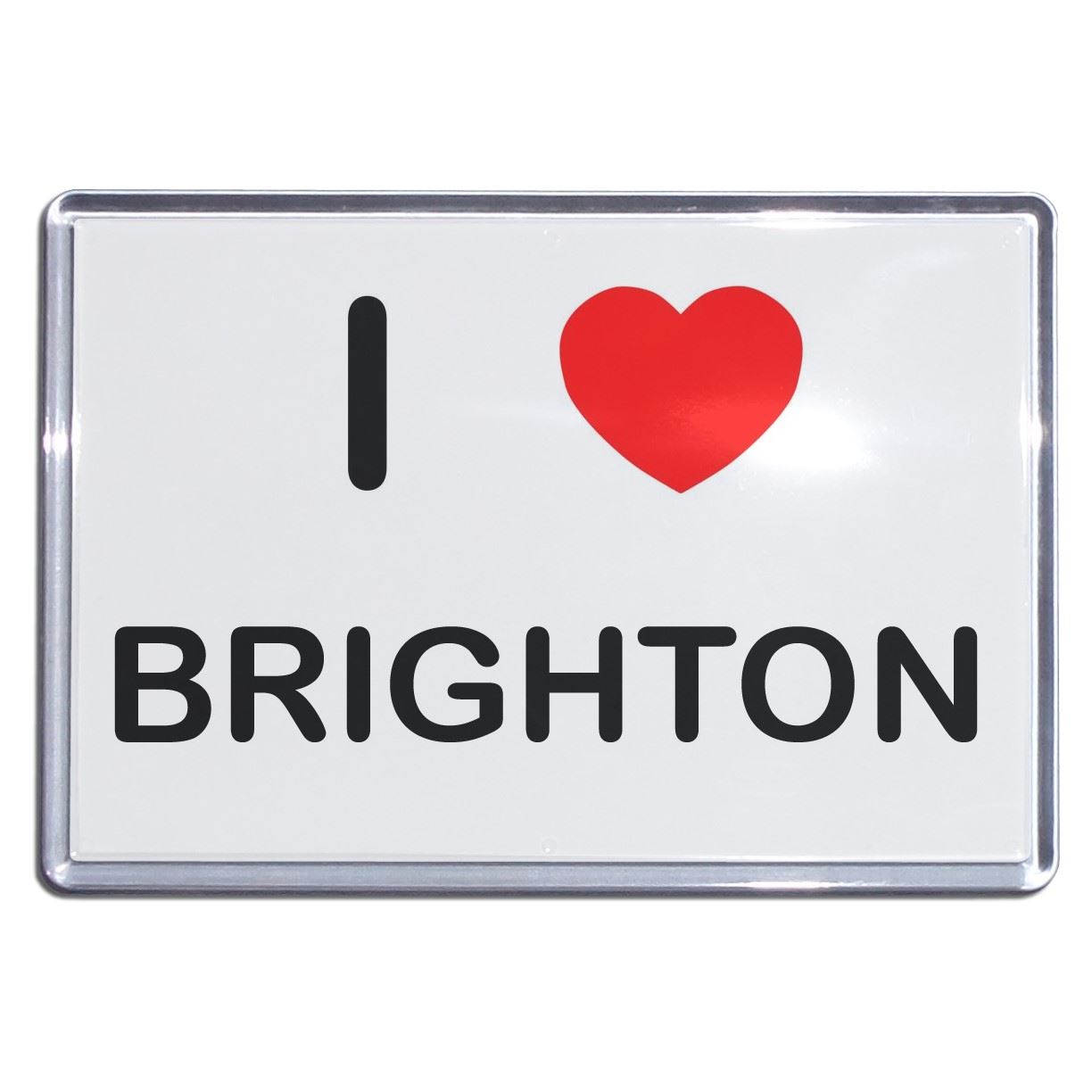 Brighton I Love Heart Plastic Fridge Magnet (S, M, L, XL) - Picture 3 of 10