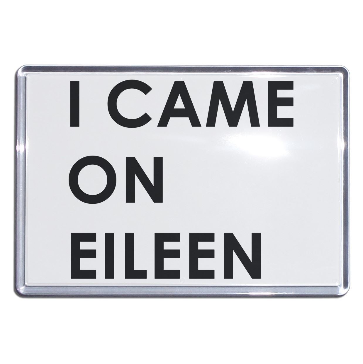 I Came On Eileen Plastic Fridge Magnet (S, M, L, XL) - Picture 3 of 10