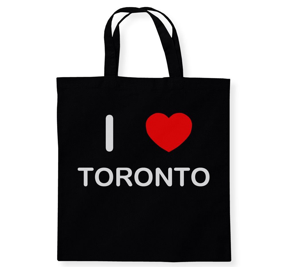Bolso de compras Toronto I Love de algodón reutilizable - Imagen 5 de 8