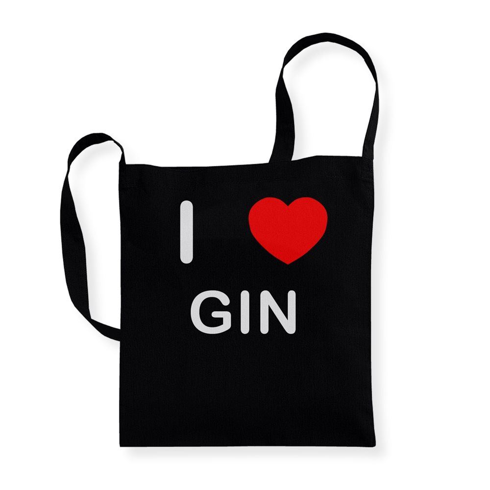 Bolso con asa larga de algodón reutilizable Gin I Love - Imagen 5 de 8