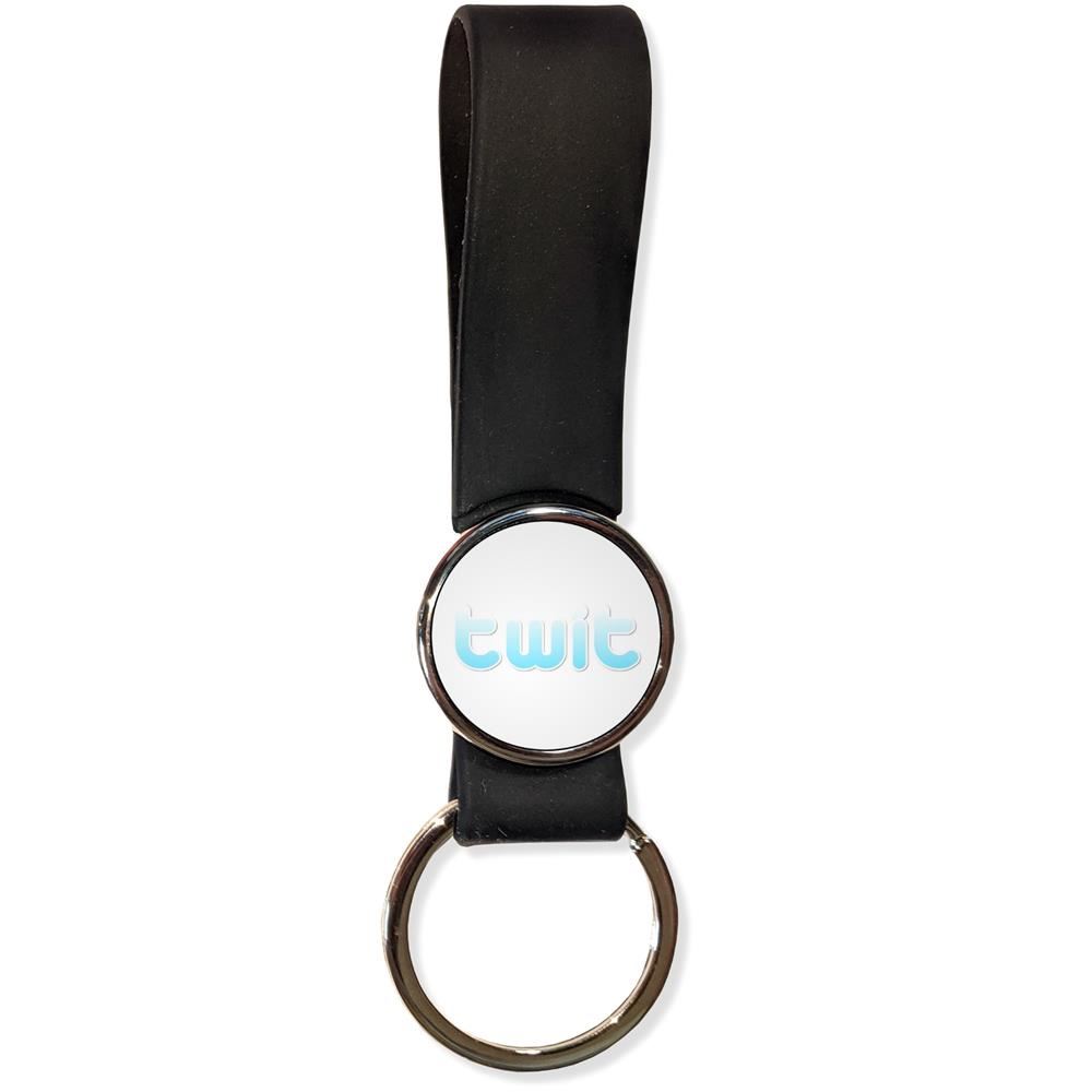 Twit Silicone Loop Key Ring (35mm x 120mm) - Picture 3 of 8