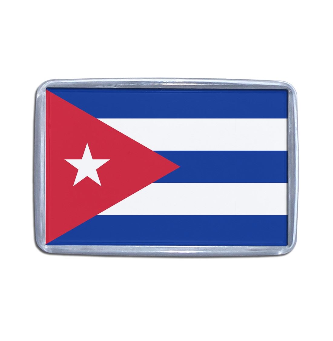 Cuba Flag Plastic Fridge Magnet (S, M, L, XL) - Picture 7 of 10