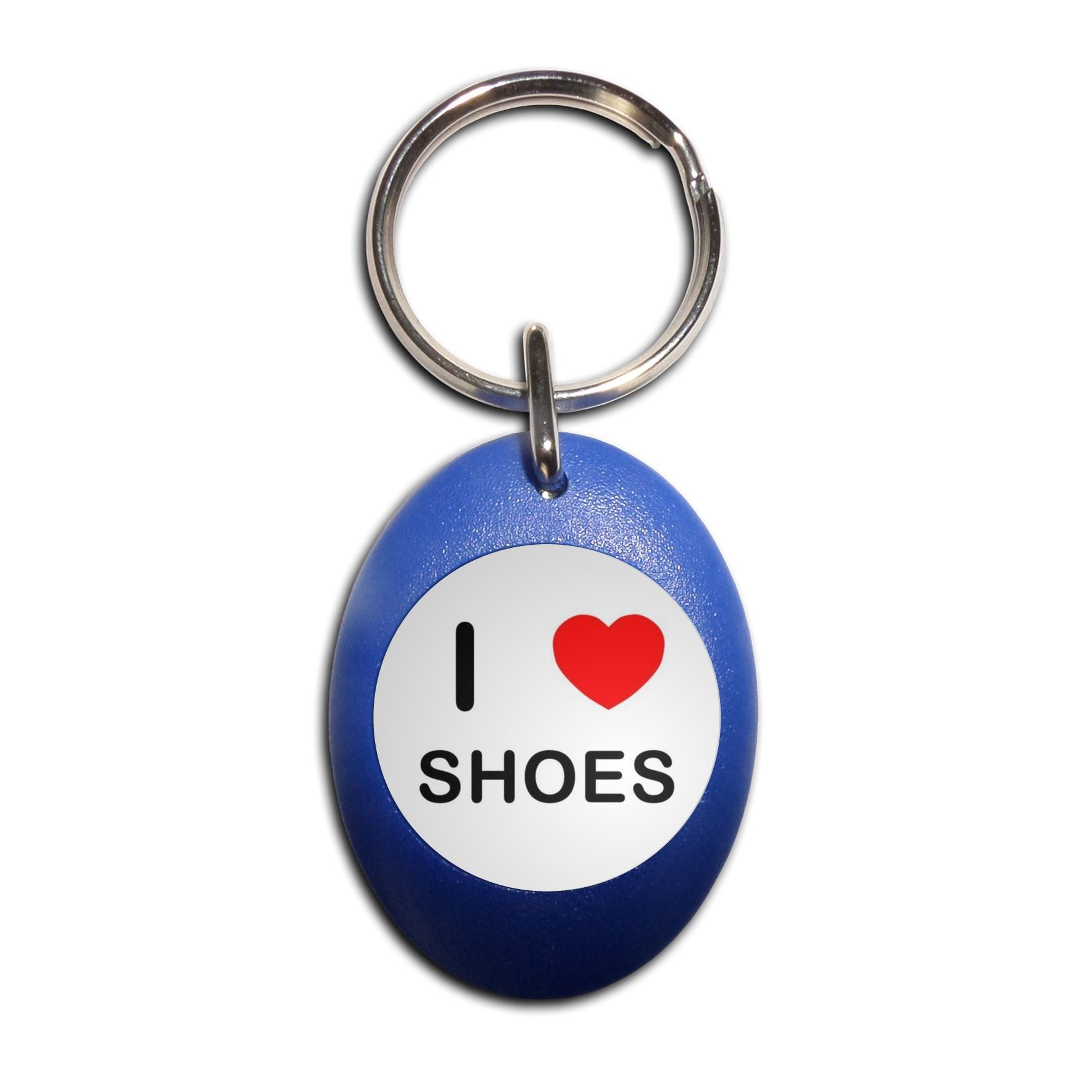Shoes I Love Schlüsselanhänger Herz Kunststoff oval (43 mm x 32,5 mm) - Bild 5 von 10