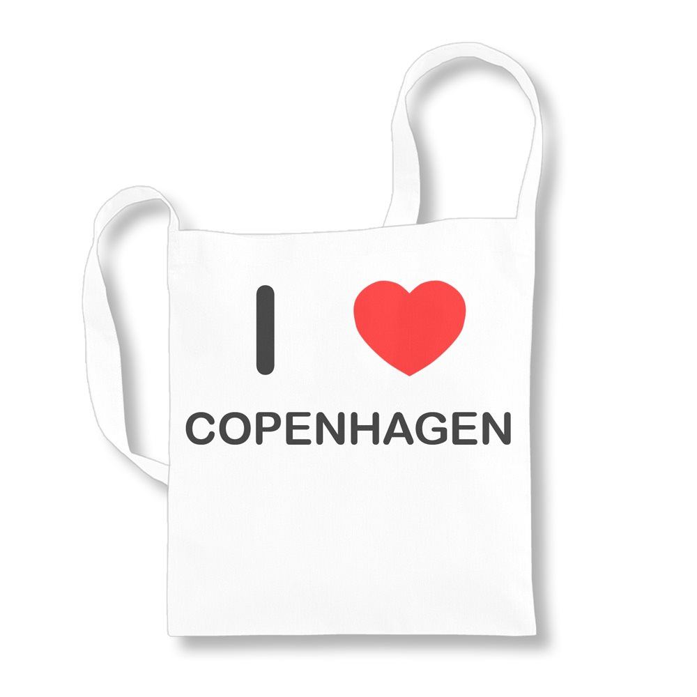 Copenhagen I Love Reusable Cotton Sling Long Handle Bag - Imagen 7 de 8