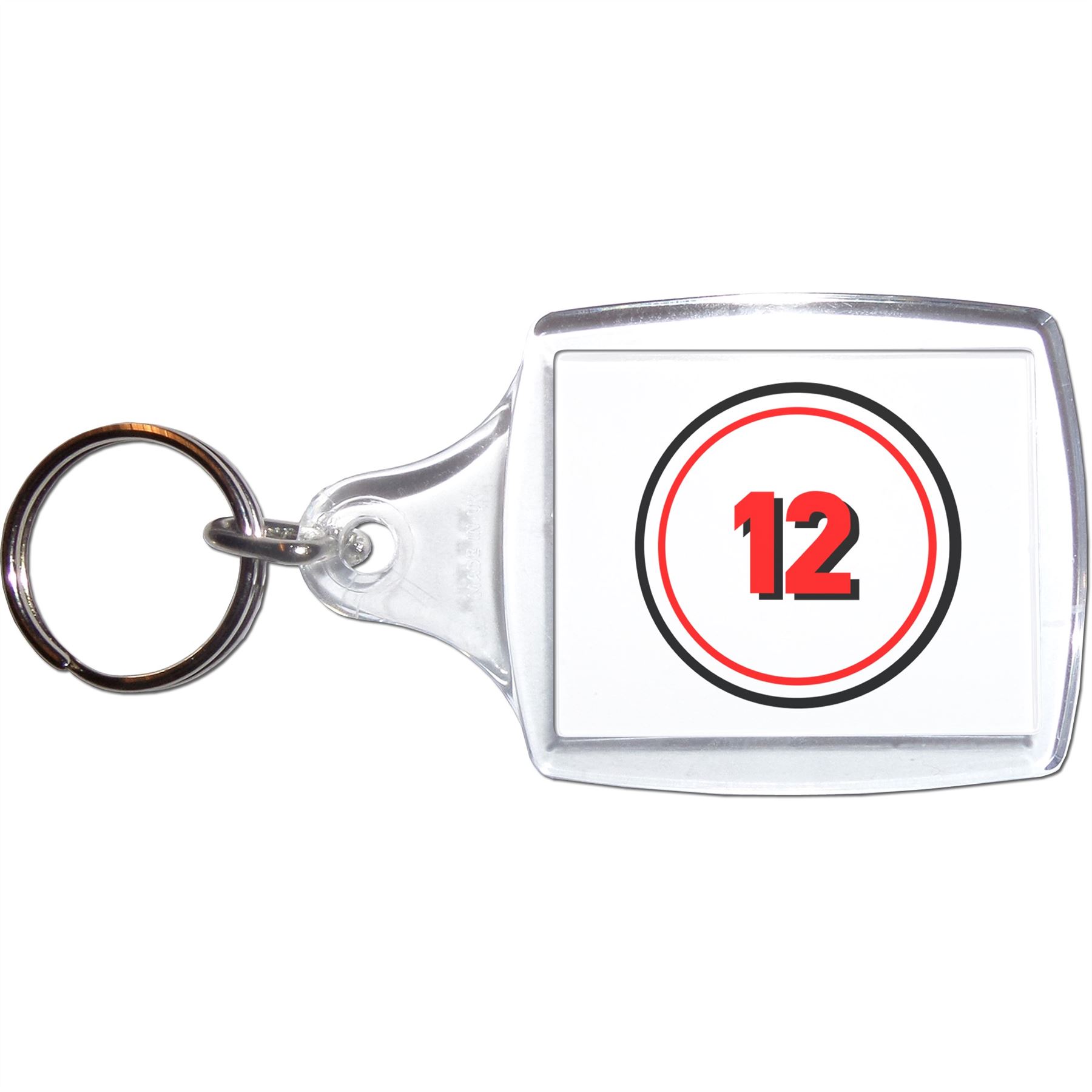 Llavero plástico transparente certificado 12 (S, M o L) - Imagen 5 de 8