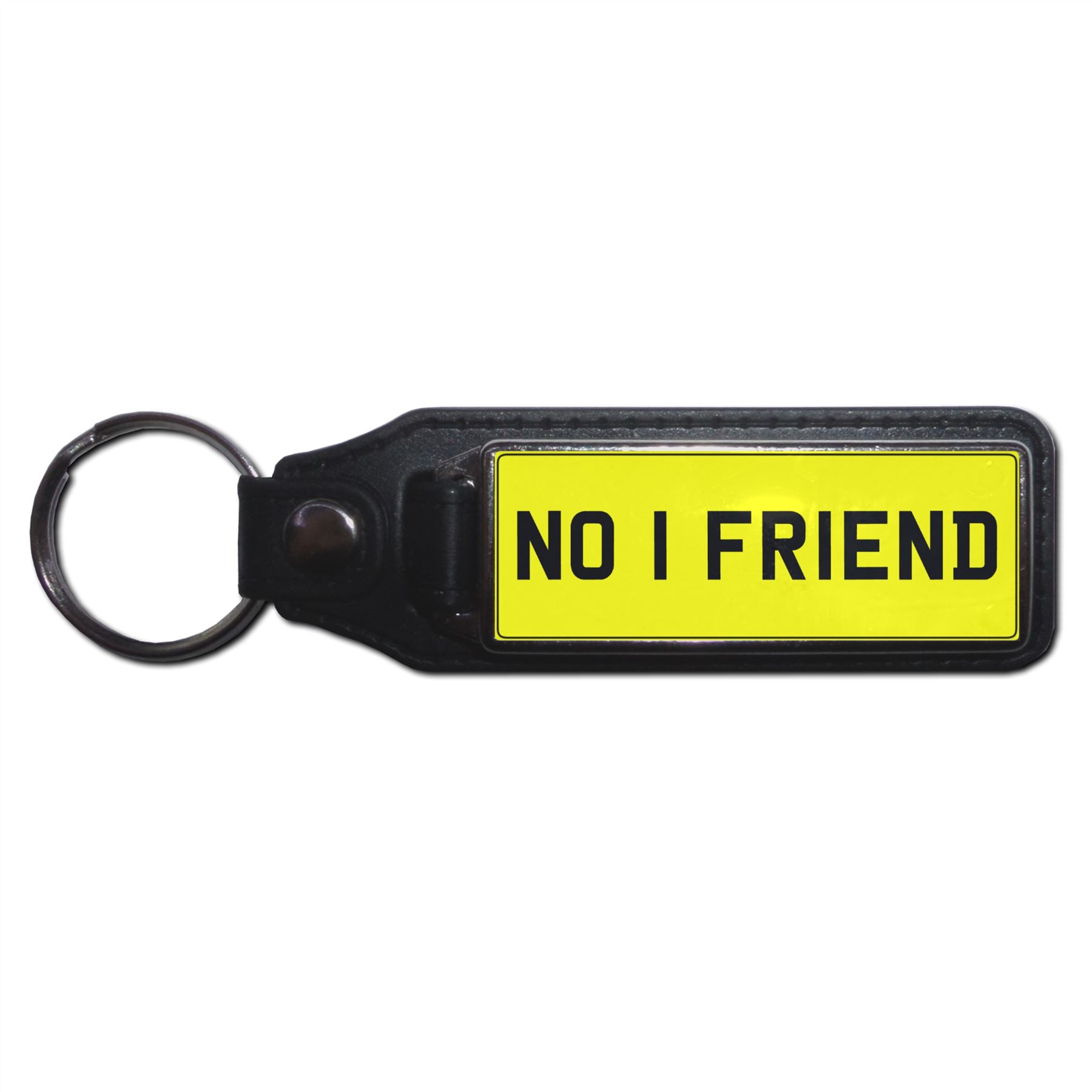 NO 1 FRIEND - UK Number Plate Key Ring | Choose Medallion / Plastic / Metal - Picture 5 of 8