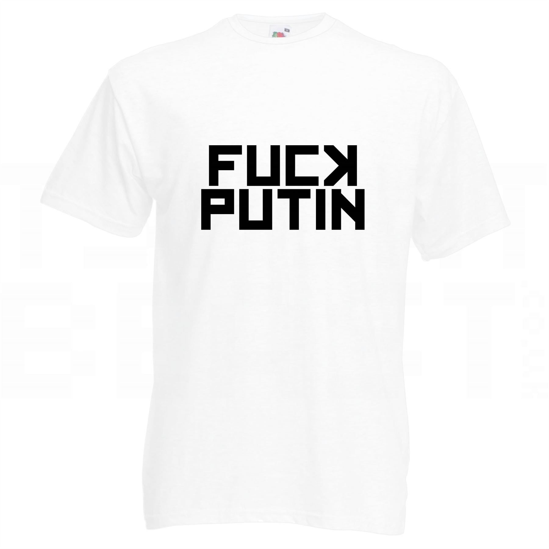 F*ck Putin T Shirt Tee Adult Crew Neck Short Sleeved - Picture 31 of 34