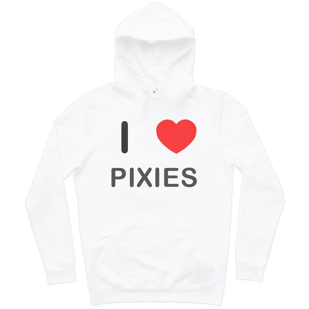Pullover con capucha Pixies I Love adulto manga larga - Imagen 31 de 34