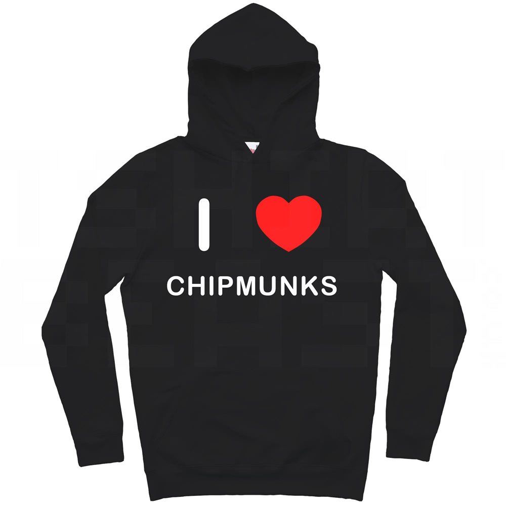 Sudadera con Capucha Ardillas I Love Adulto Manga Larga - Imagen 7 de 34