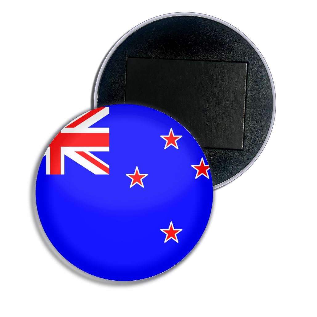 Neuseeland Flagge Kühlschrankmagnet Knopf Abzeichen (25, 55 oder 77 mm) - Bild 4 von 4