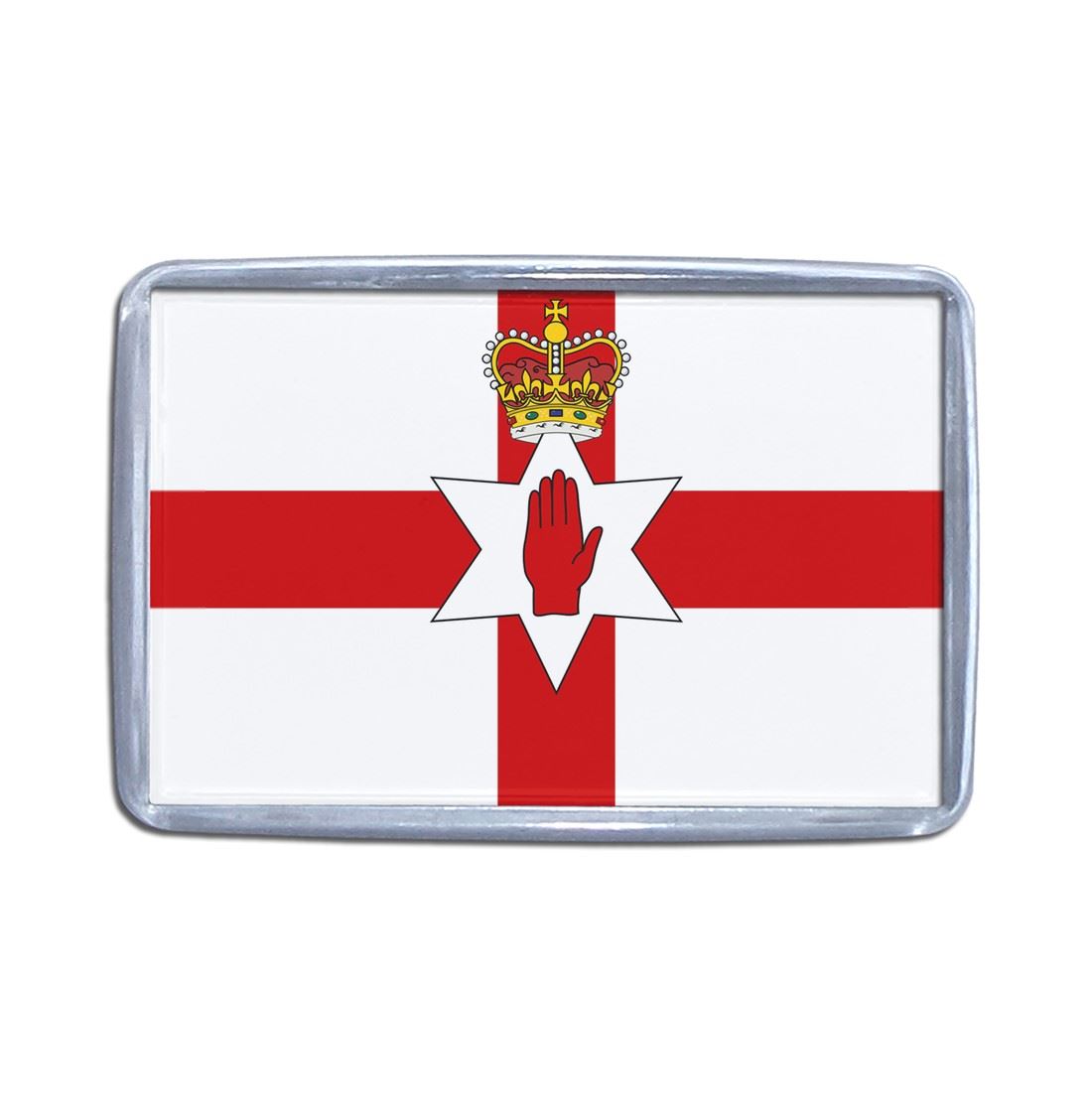 Northern Ireland Flag Plastic Fridge Magnet (S, M, L, XL) - Picture 7 of 10