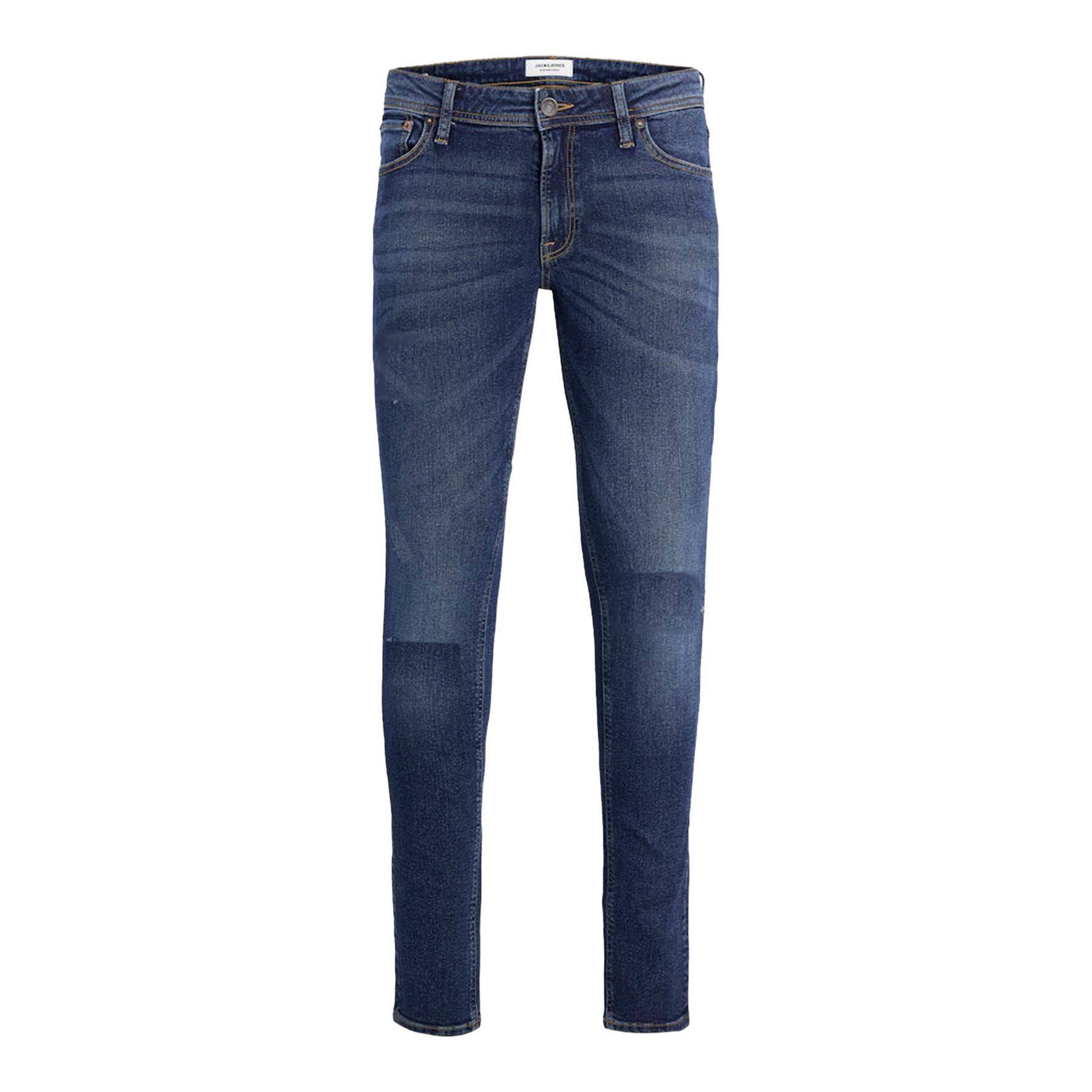 Pantalones de mezclilla informales inteligentes elásticos de mezclilla informales elásticos Jack and Jones Liam - Imagen 3 de 27