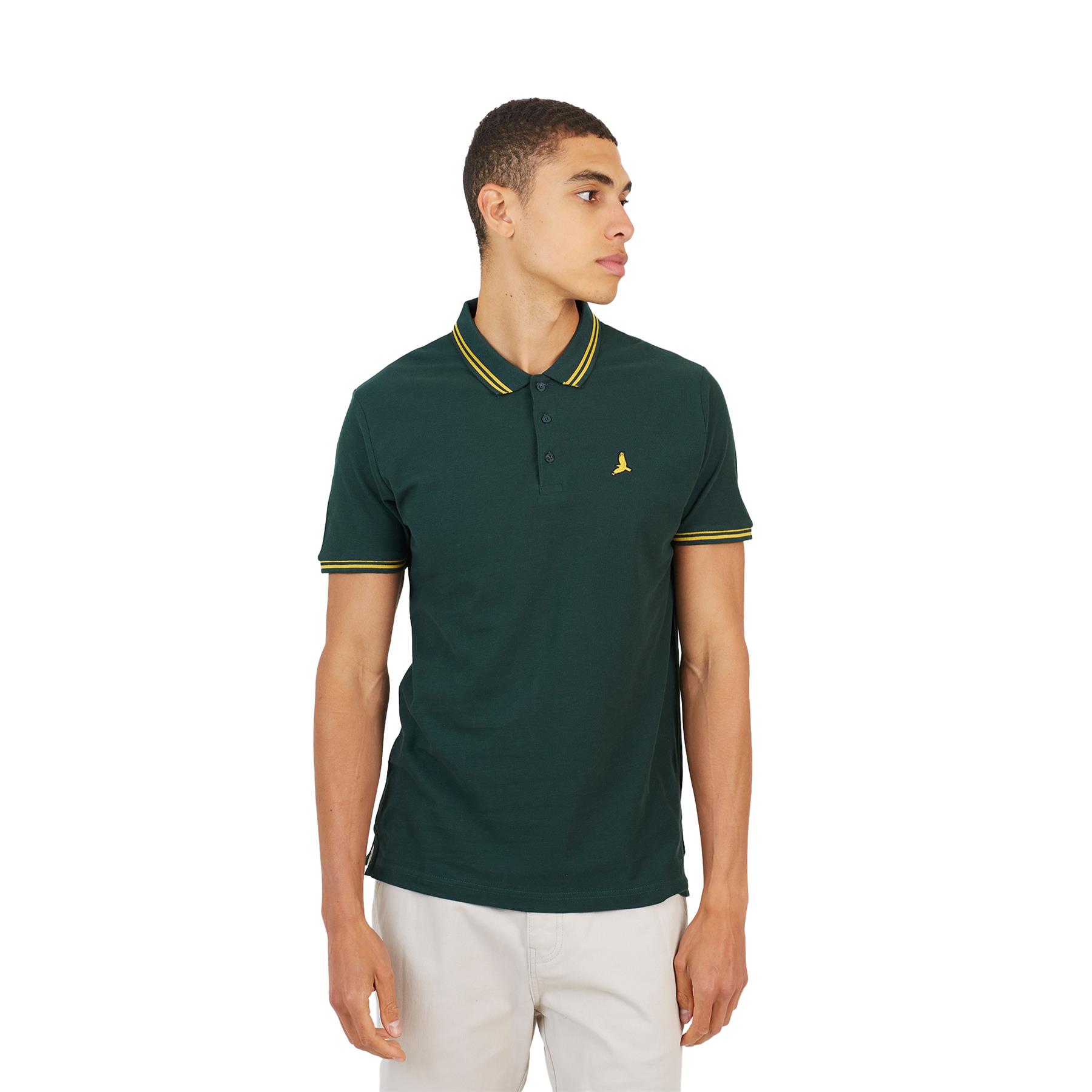 Brave Soul Mens Polo Shirt Short Sleeve 100% Cotton Polo Shirts for Men UK - Picture 10 of 33