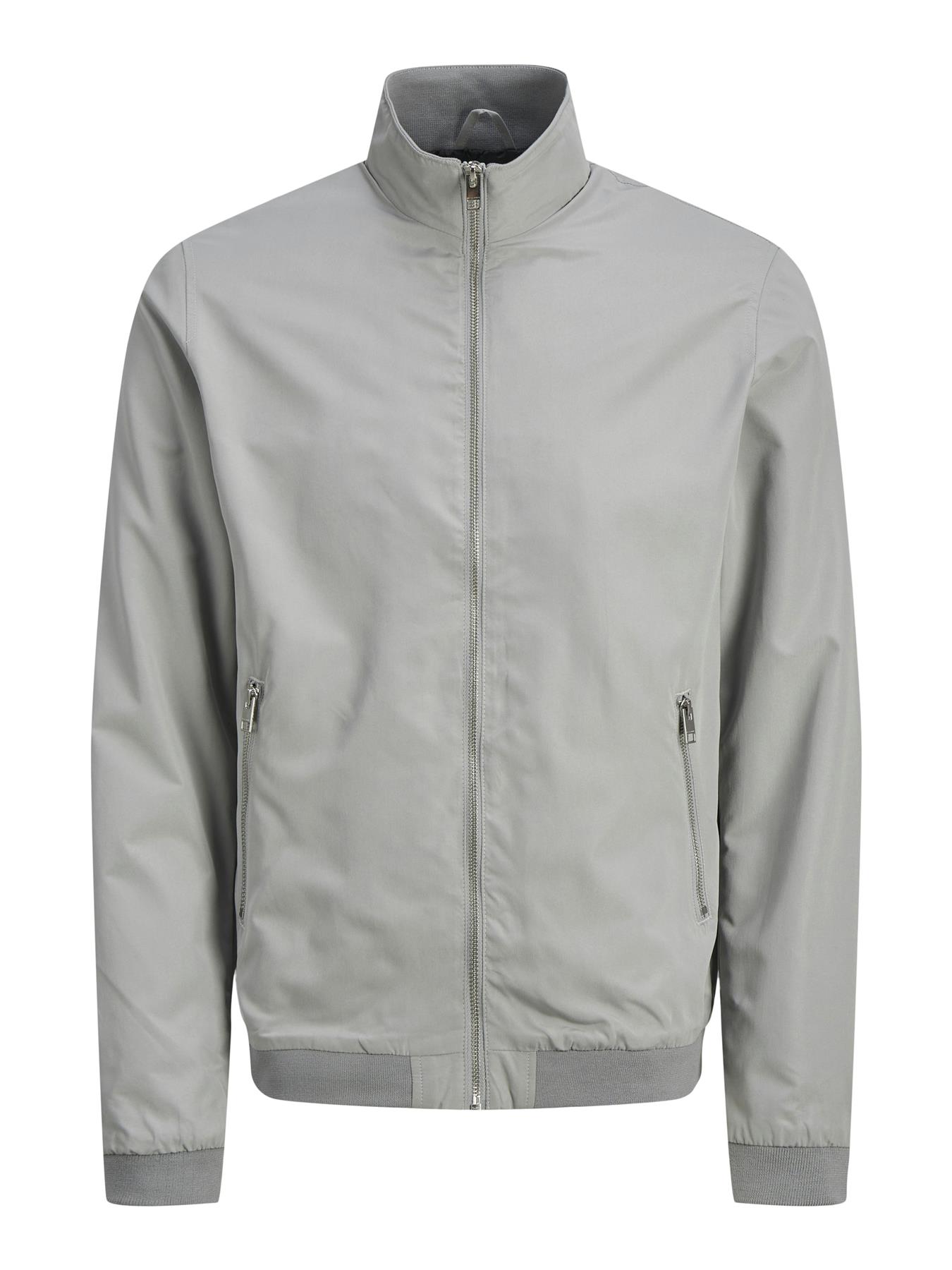 Jack & Jones Mens Jacket Long Sleeve Zip up Polyester Bomber Lightweight