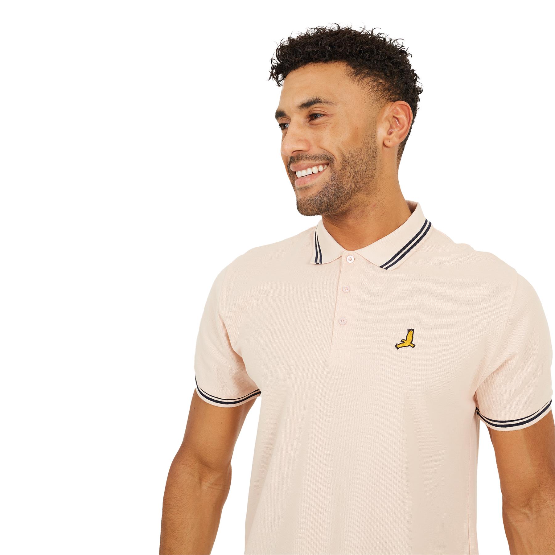 Brave Soul Mens Polo Shirt Short Sleeve 100% Cotton Polo Shirts for Men UK - Picture 4 of 33