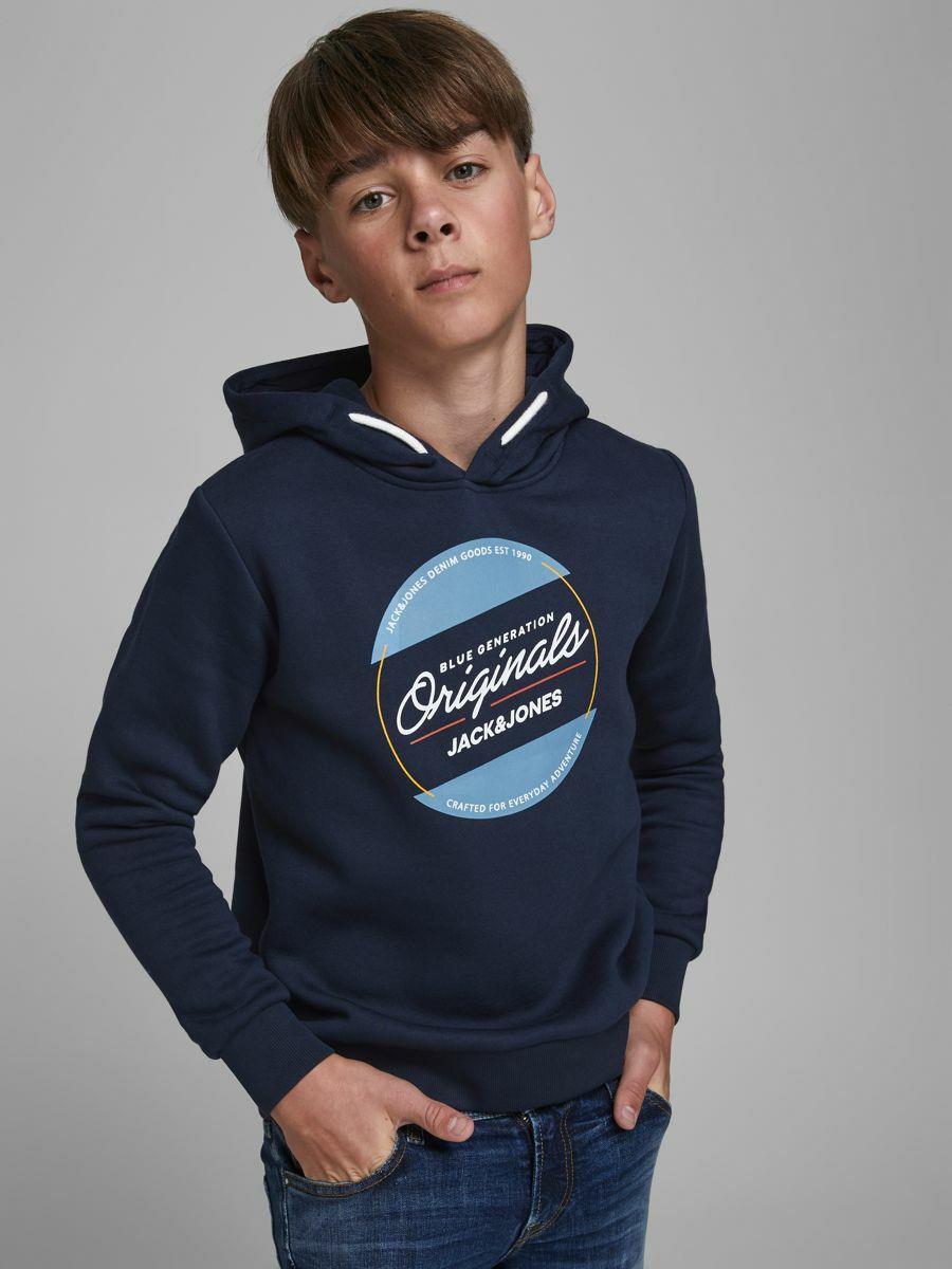 jack and jones red hoodie