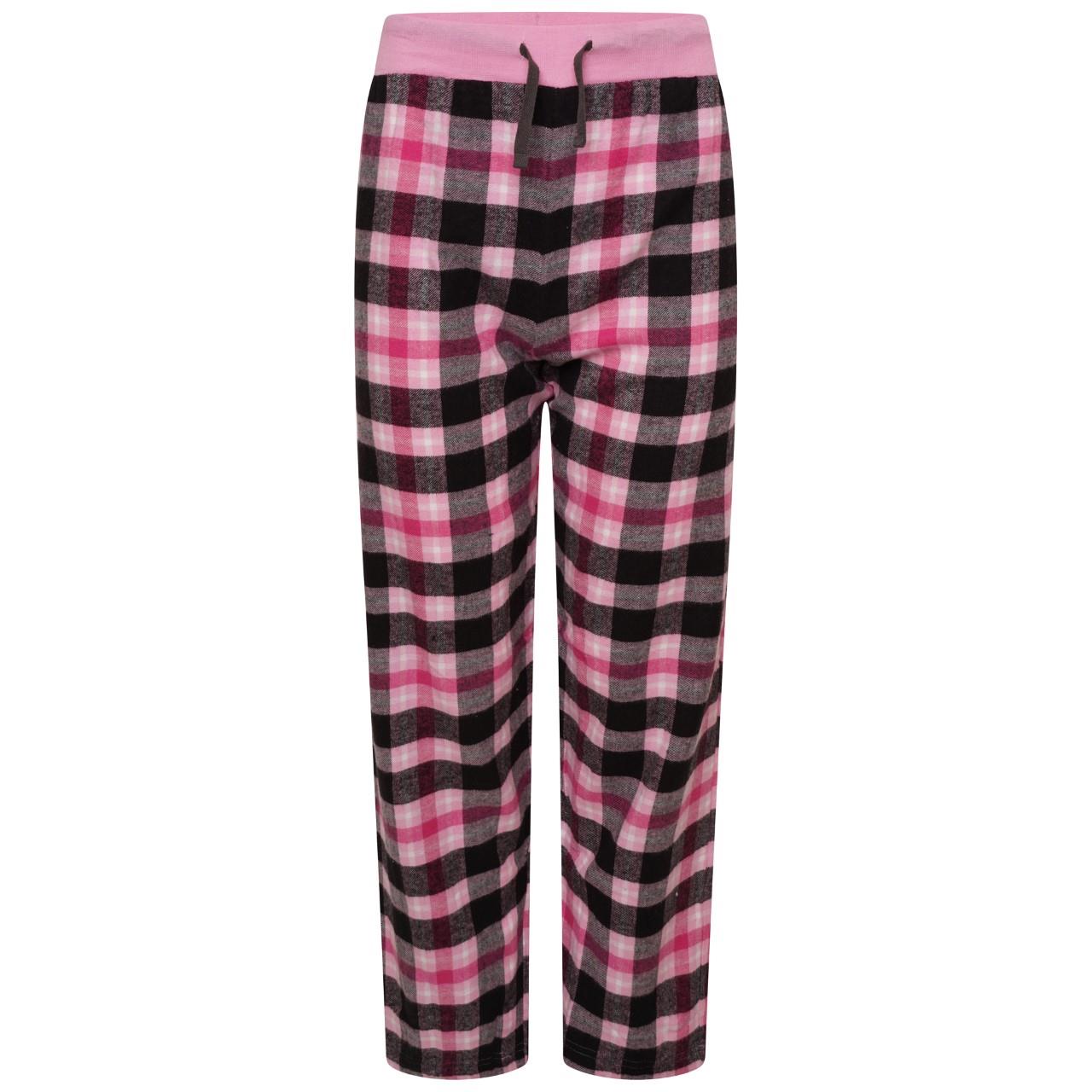 Women Cotton Pyjamas Ladies Checked 