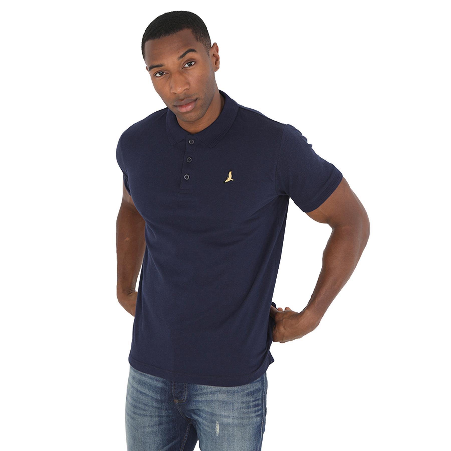 Brave Soul Polo Shirt Short Sleeve Sport Tee Top Regular Fit T-shirt for Men - Picture 8 of 14