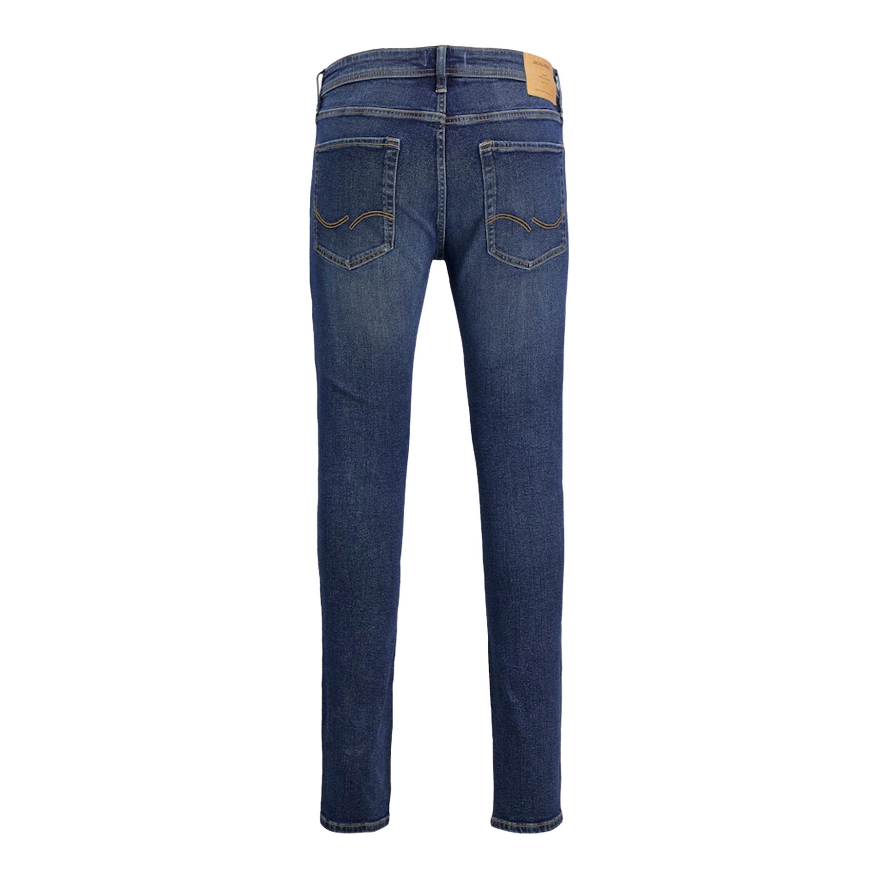 Pantalones de mezclilla informales inteligentes elásticos de mezclilla informales elásticos Jack and Jones Liam - Imagen 4 de 27