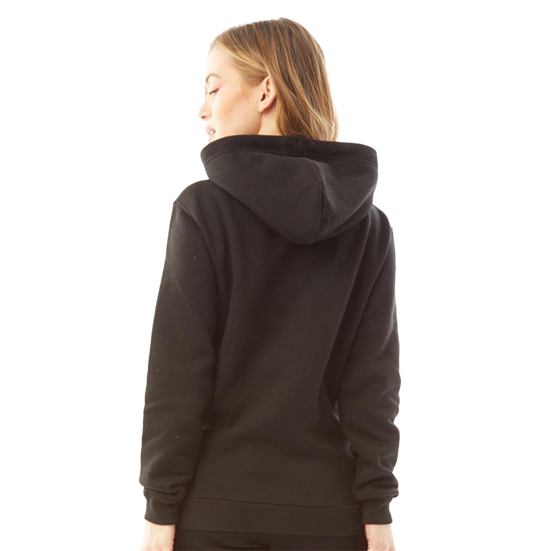 Brave Soul Womens Hoodie with Kangaroo Pocket, Ribbed Cuffs Plain Sweatshirts - Picture 6 of 26