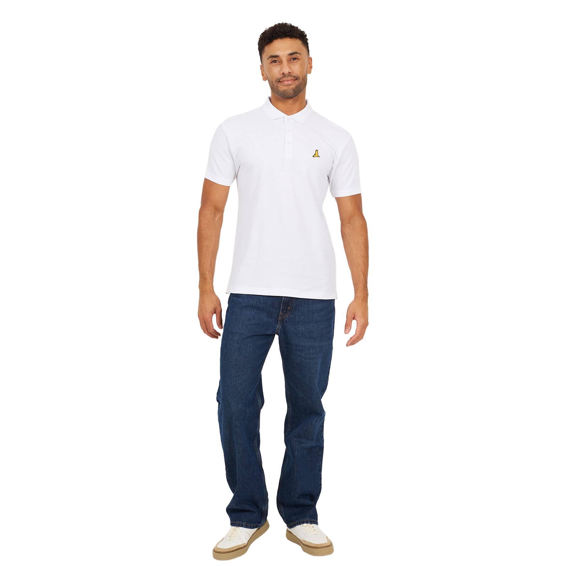 Brave Soul Mens Cotton Polo Shirt Short Sleeve Summer Top Tees For Men, S TO 2XL - Picture 3 of 20