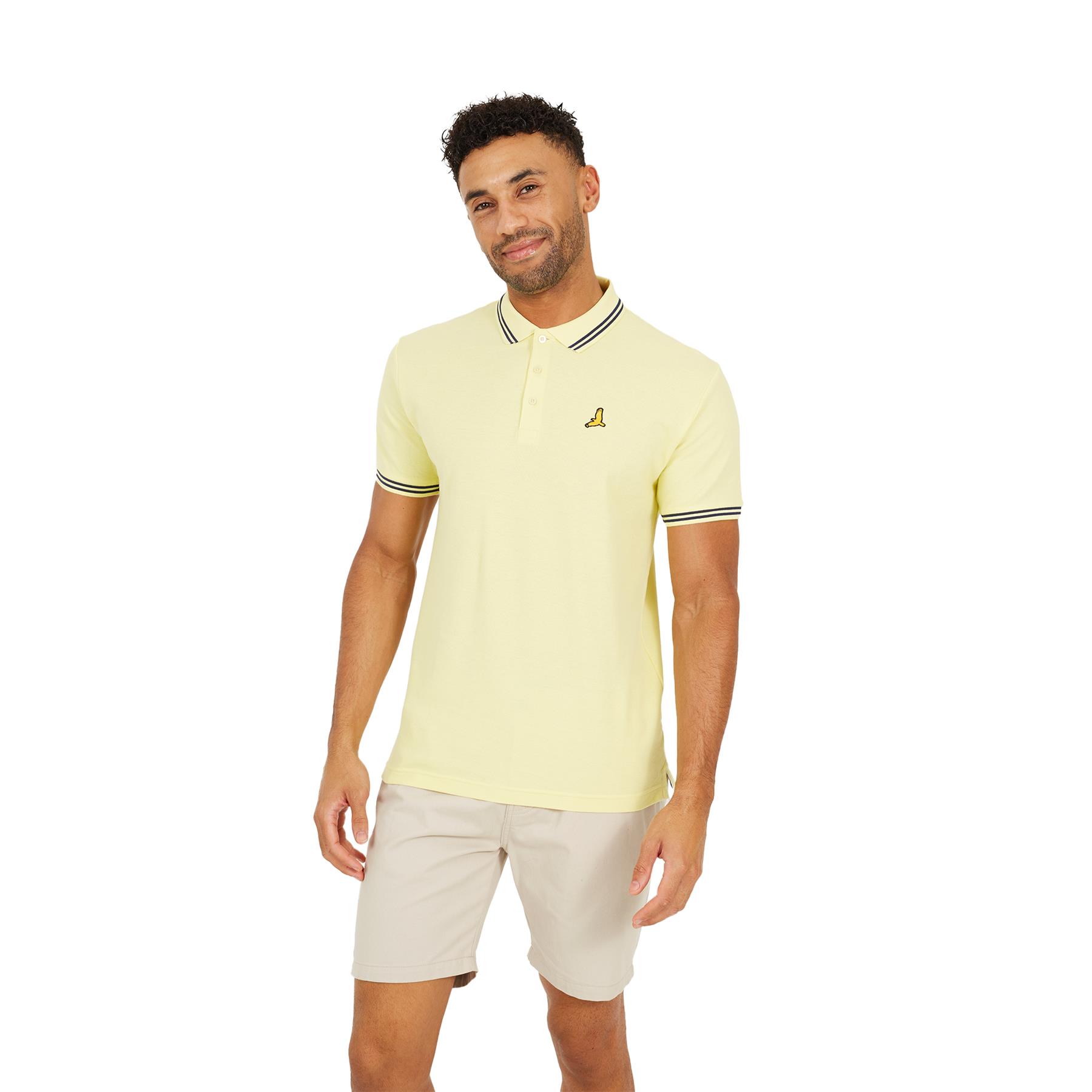 Brave Soul Mens Polo Shirt Short Sleeve 100% Cotton Polo Shirts for Men UK - Picture 26 of 33