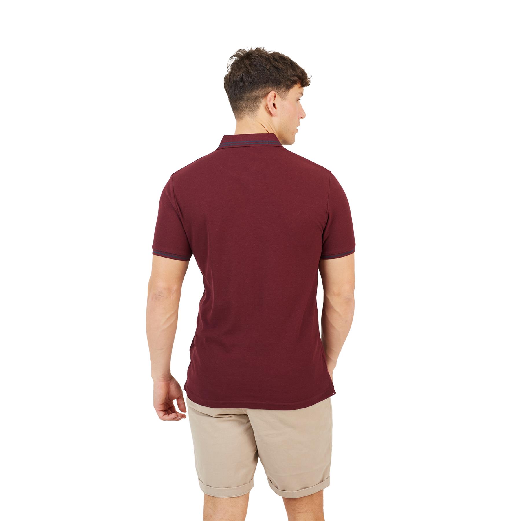 Brave Soul Mens Polo Shirt Short Sleeve 100% Cotton Polo Shirts for Men UK - Picture 23 of 33