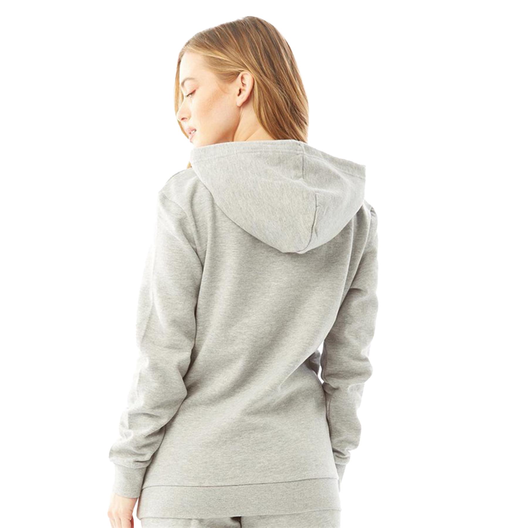 Brave Soul Womens Hoodie with Kangaroo Pocket, Ribbed Cuffs Plain Sweatshirts - Picture 10 of 26