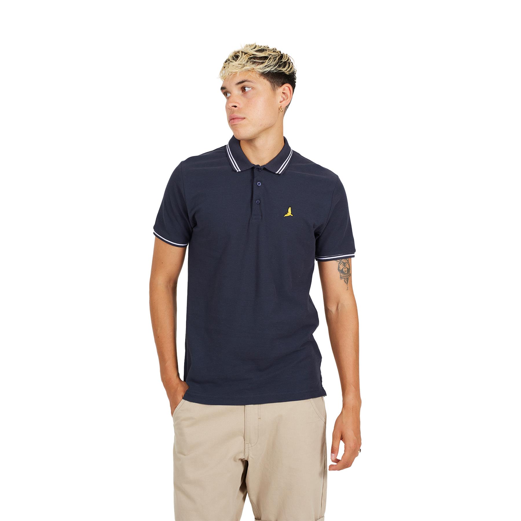 Brave Soul Mens Polo Shirt Short Sleeve 100% Cotton Polo Shirts for Men UK - Picture 18 of 33