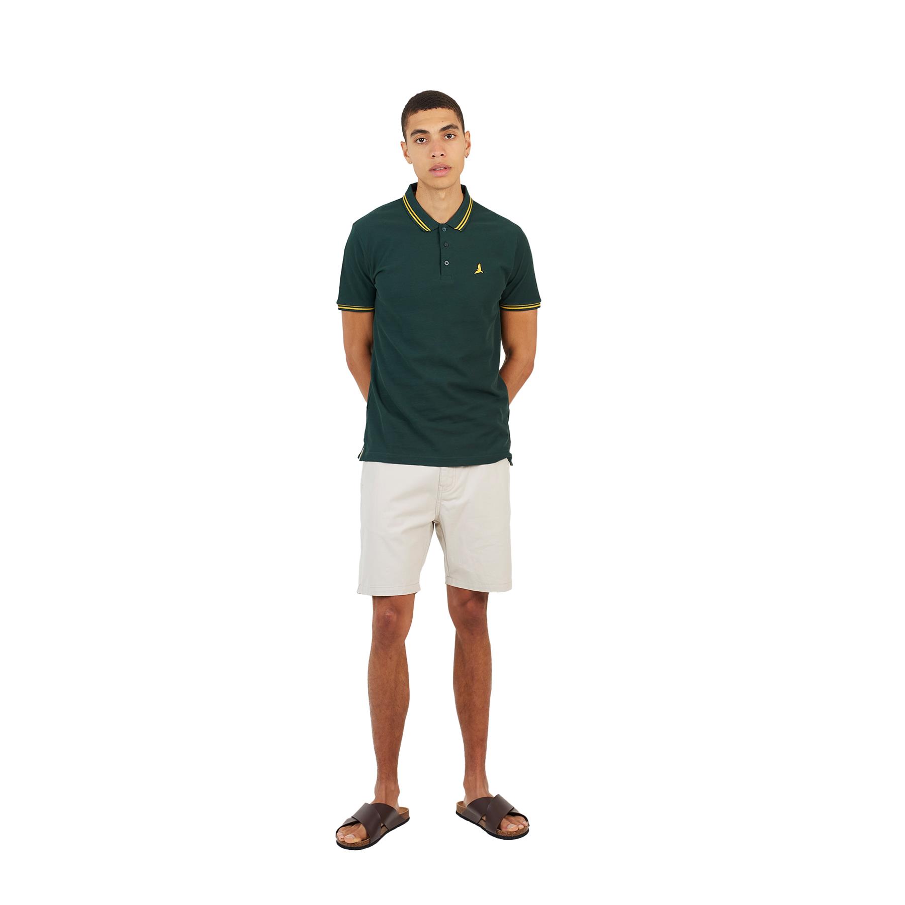 Brave Soul Mens Polo Shirt Short Sleeve 100% Cotton Polo Shirts for Men UK - Picture 13 of 33