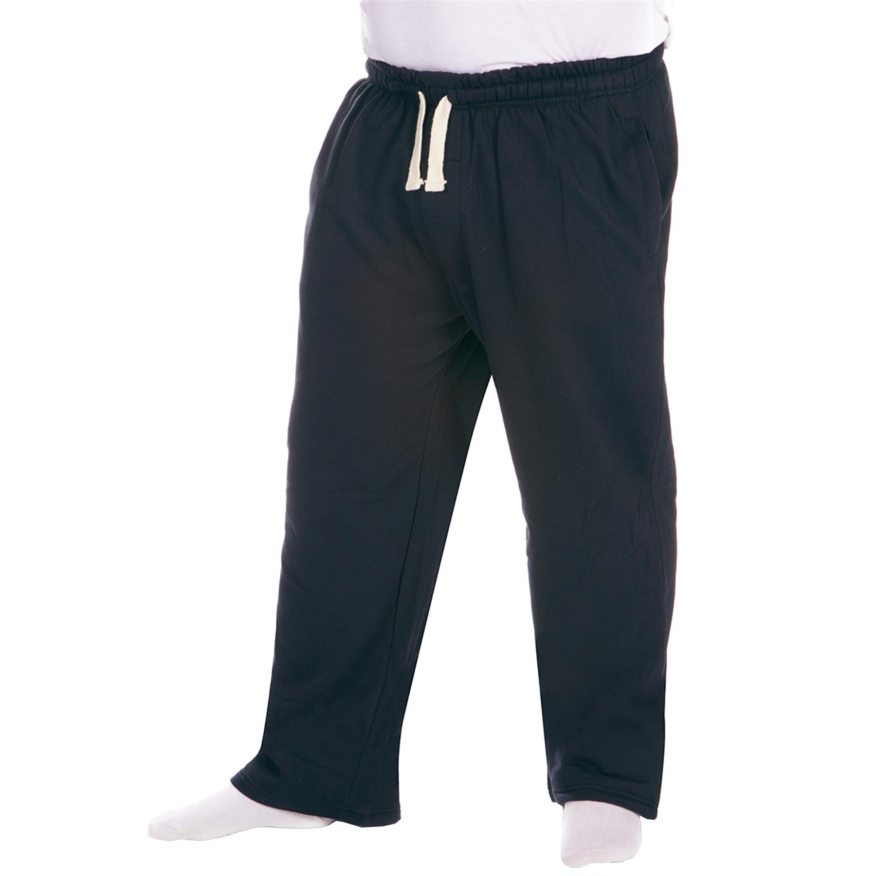 Redtag Mens Big & Tall Elasticated Waist Open Hem Sweat Trousers Jogging Bottoms - Picture 3 of 17