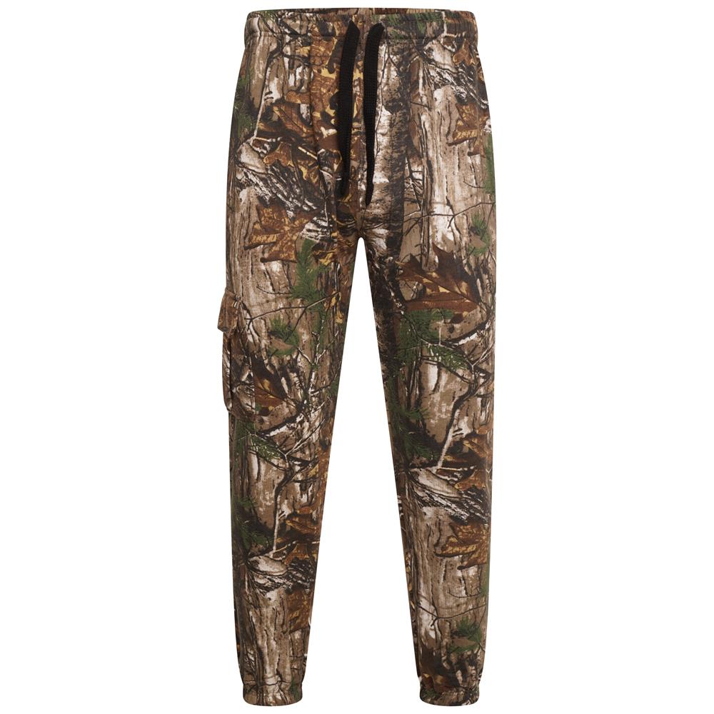Forge Men's Jogging Bottom Camouflage Tree Combat Jungle Print Big Size - Picture 4 of 5
