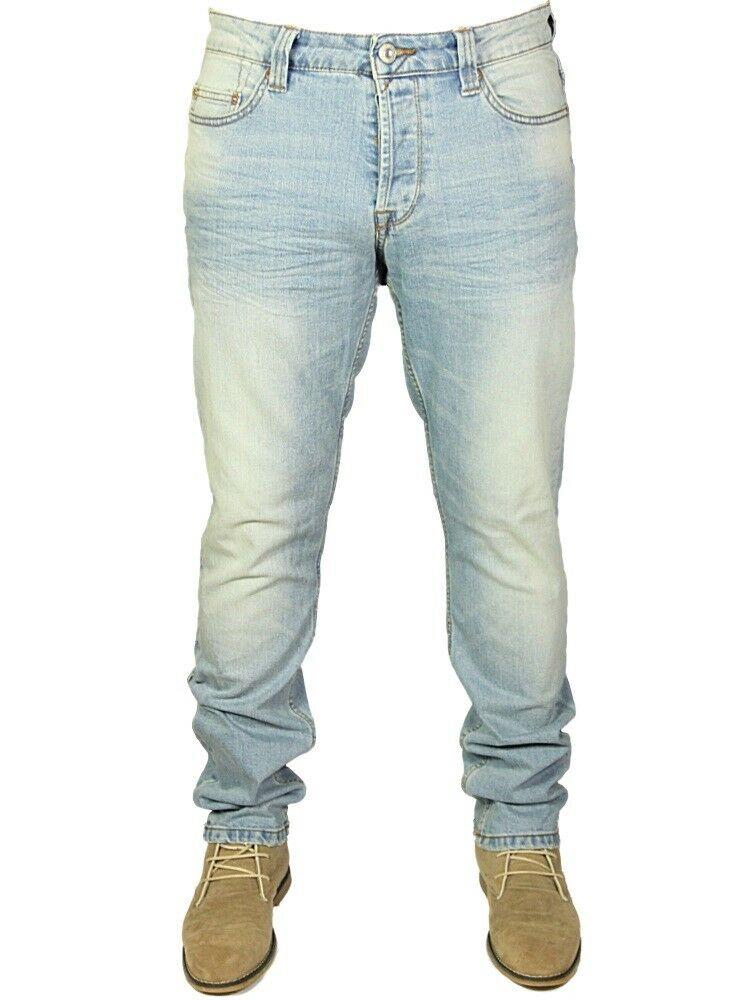 Pantalones de mezclilla inteligentes informales elásticos informales de pierna recta para hombre Only and Sons de ajuste ajustado - Imagen 8 de 10