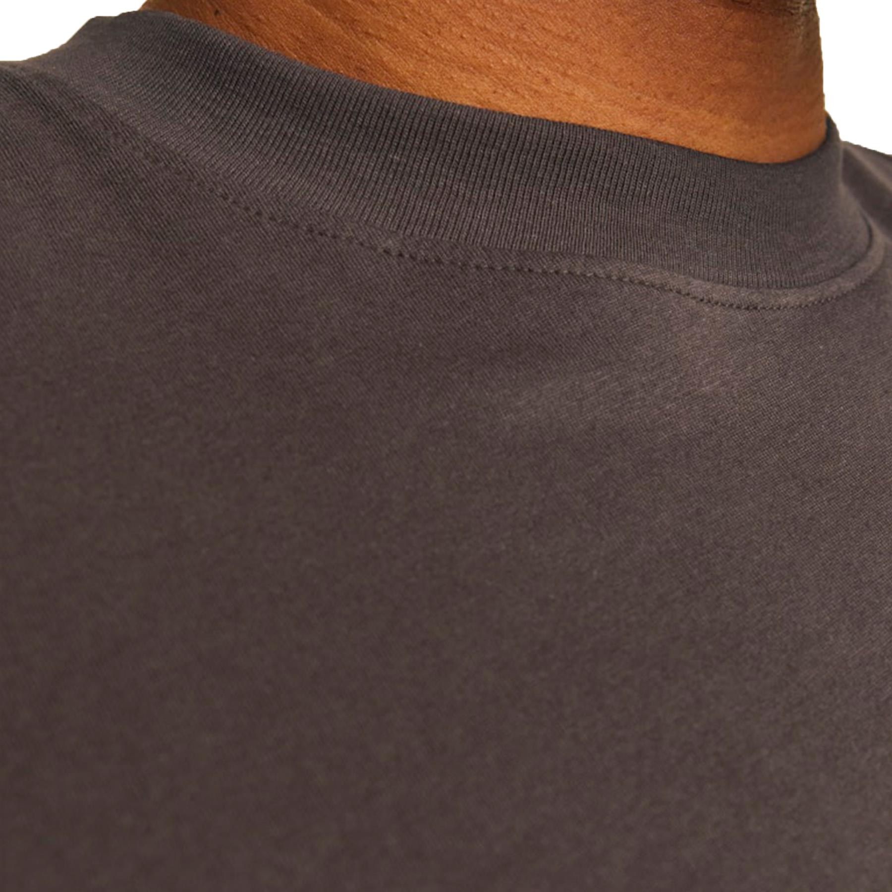 Jack & Jones Mens Plus Size Plain T-Shirt Short Sleeve Casual Cotton Tee for Men - Picture 7 of 29