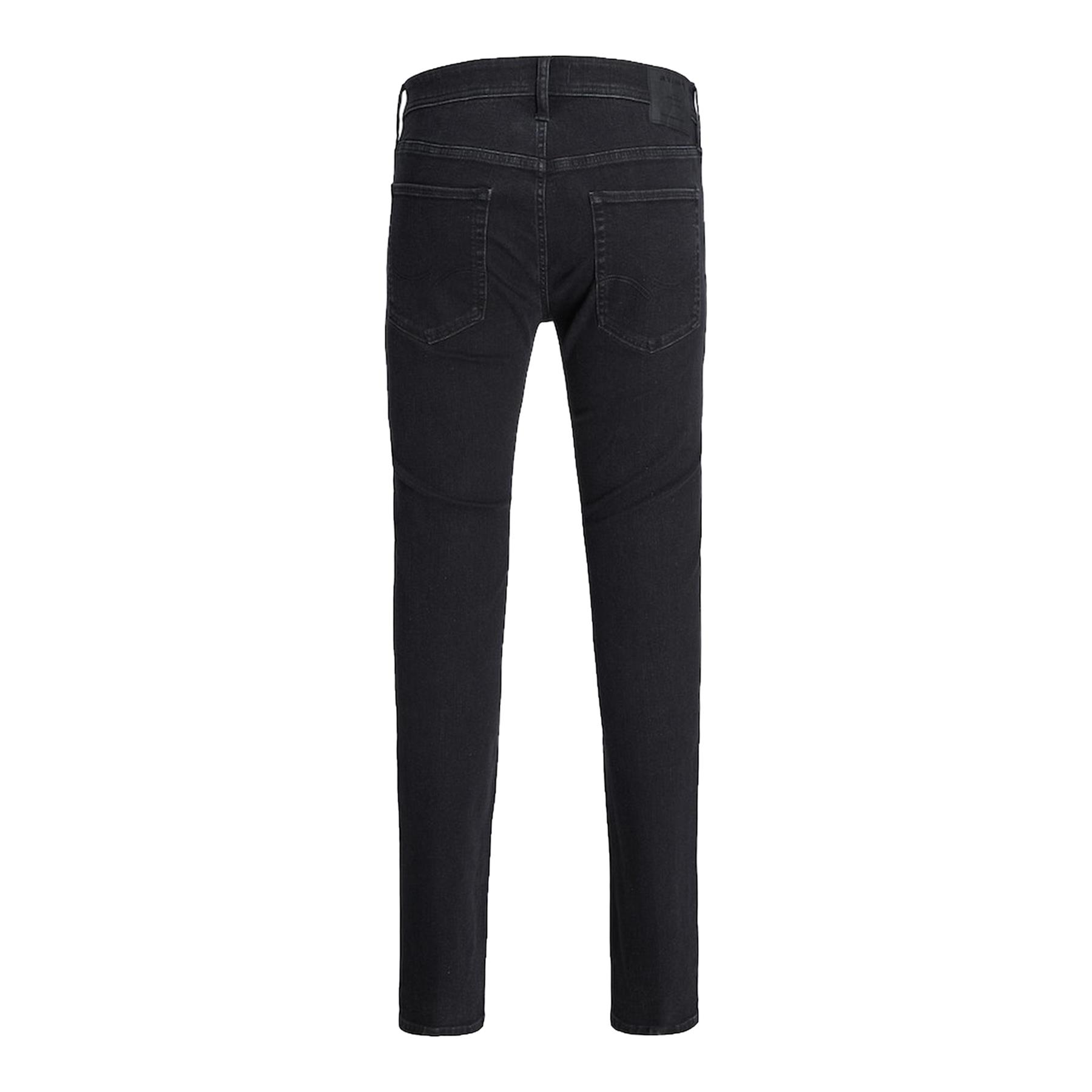 Jack & Jones Mens Black Jeans Comfort Fit Denim Pants for Men- 28 to 38 Waist - Picture 3 of 8
