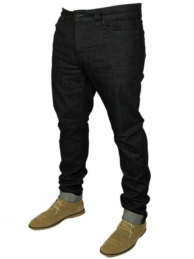 Pantalones de mezclilla inteligentes informales elásticos informales de pierna recta para hombre Only and Sons de ajuste ajustado - Imagen 7 de 10